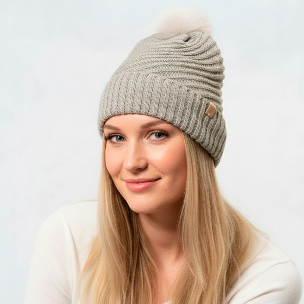 Gorro malla Mujer Bronce reciclado - Isotoner