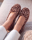 Zapatillas de casa bailarinas Mujer Nudo Jirafa