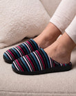 Zapatillas de casa Chinelas Mujer Rayas pato