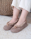 Zapatillas de casa bailarinas Mujer Leopardo