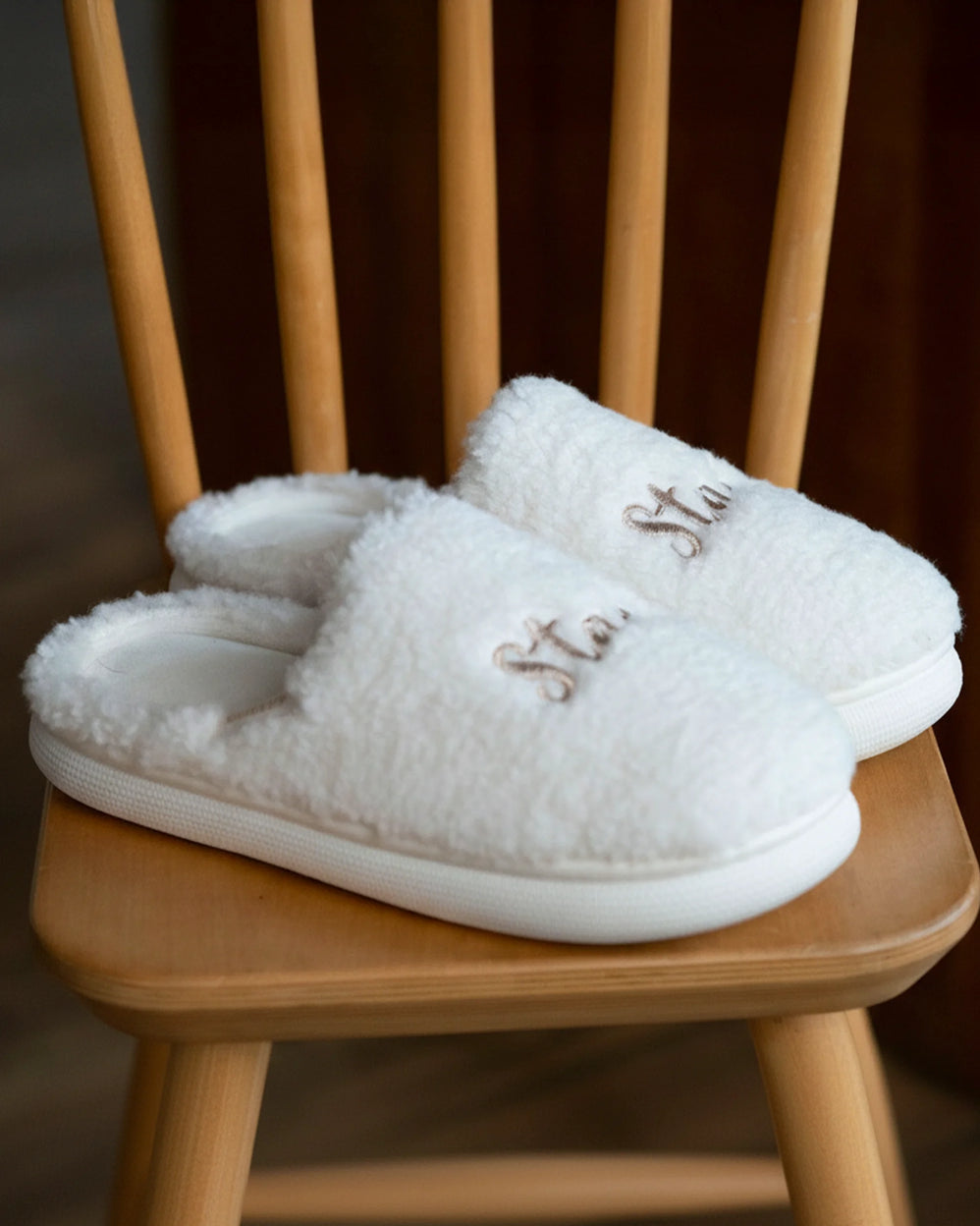 Zapatillas de casa Chinelas BLOUP Mujer Marfil - Isotoner
