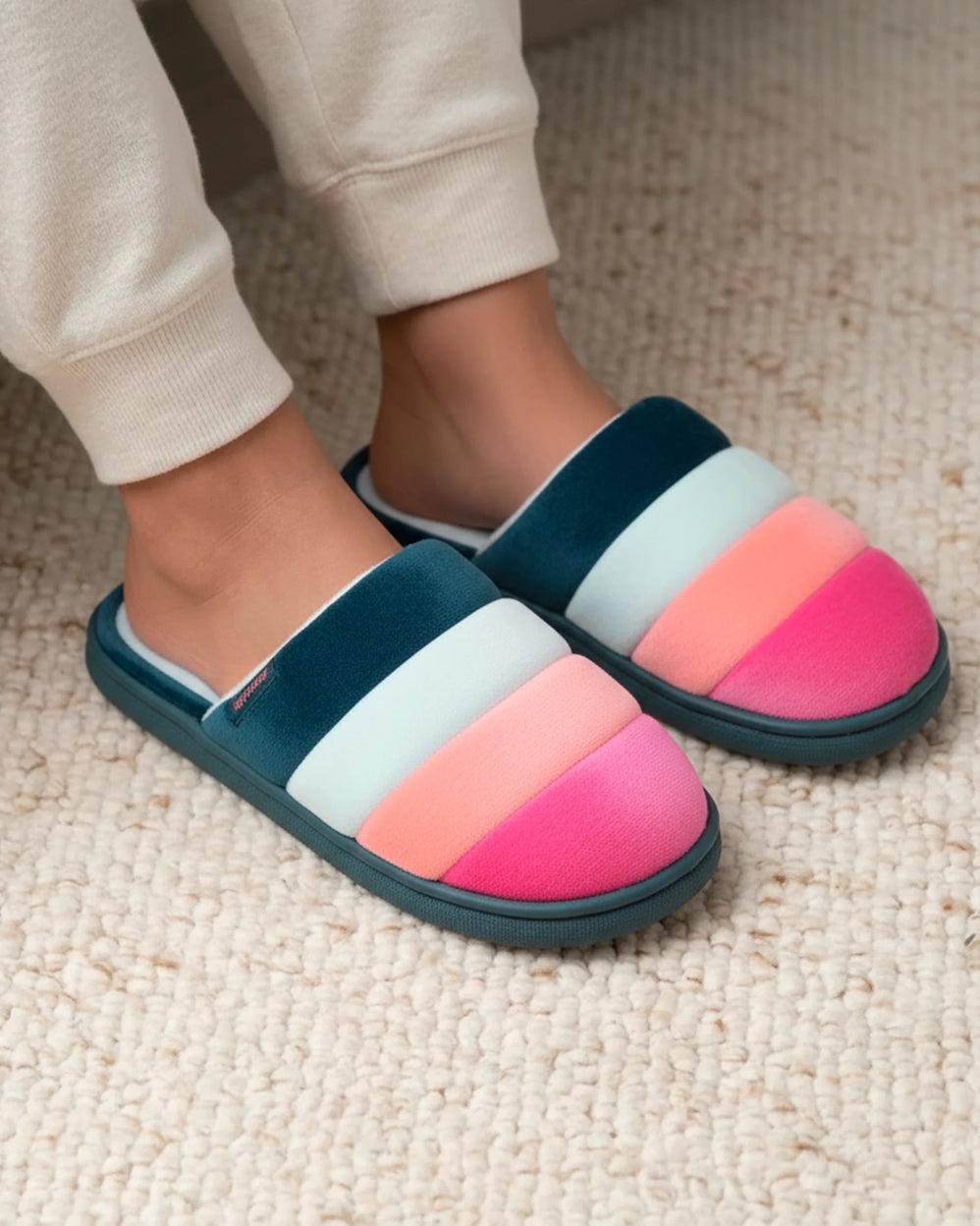 Zapatillas de casa Chinelas BLOUP Mujer Multicolor - Isotoner