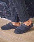 Zapatillas de casa Chinelas Hombre Cuadrados Gris