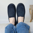 Zapatillas de casa mocasines Hombre Marino