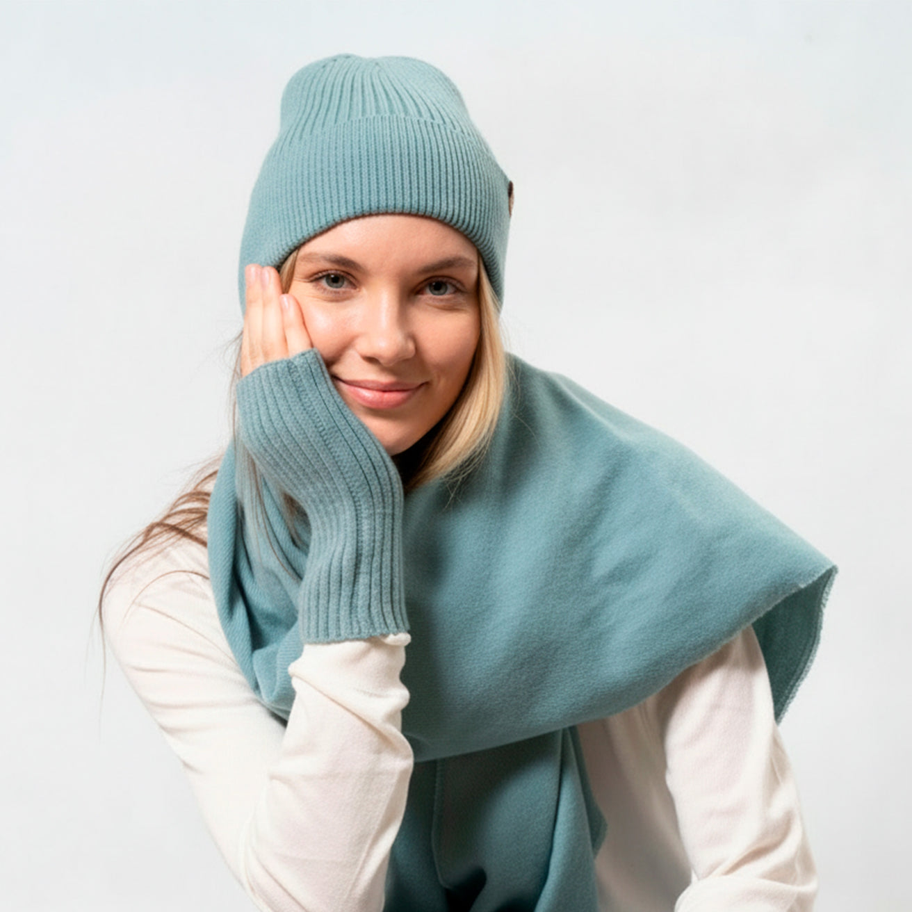 Bufandas Plaid Soft Touch Mujer Lago