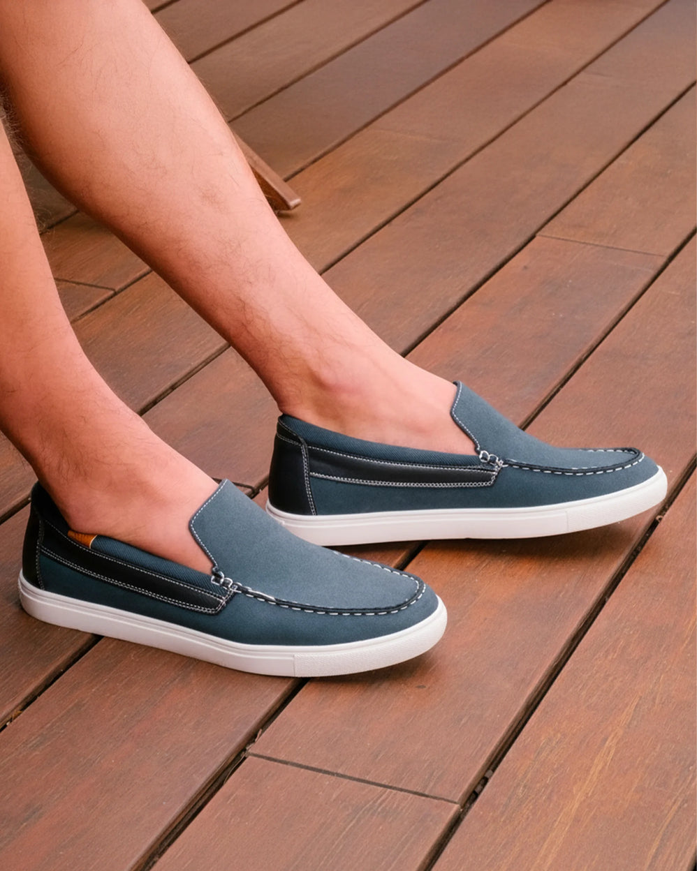 Mocasines Hombre Azul Marino - Isotoner