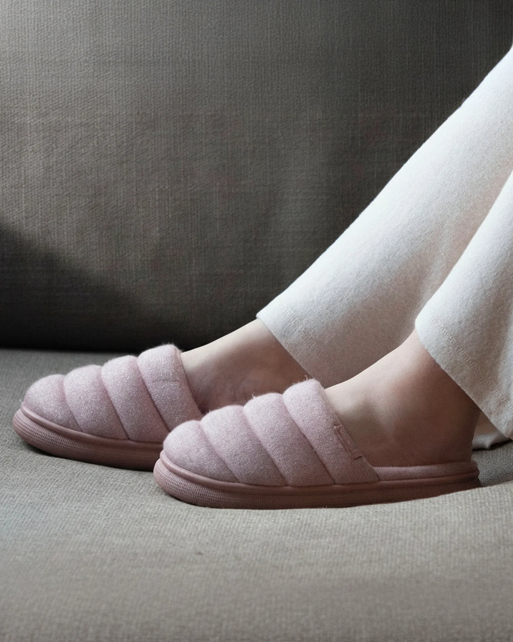 Zapatillas de casa Chinelas BLOUP Mujer Blush - Isotoner