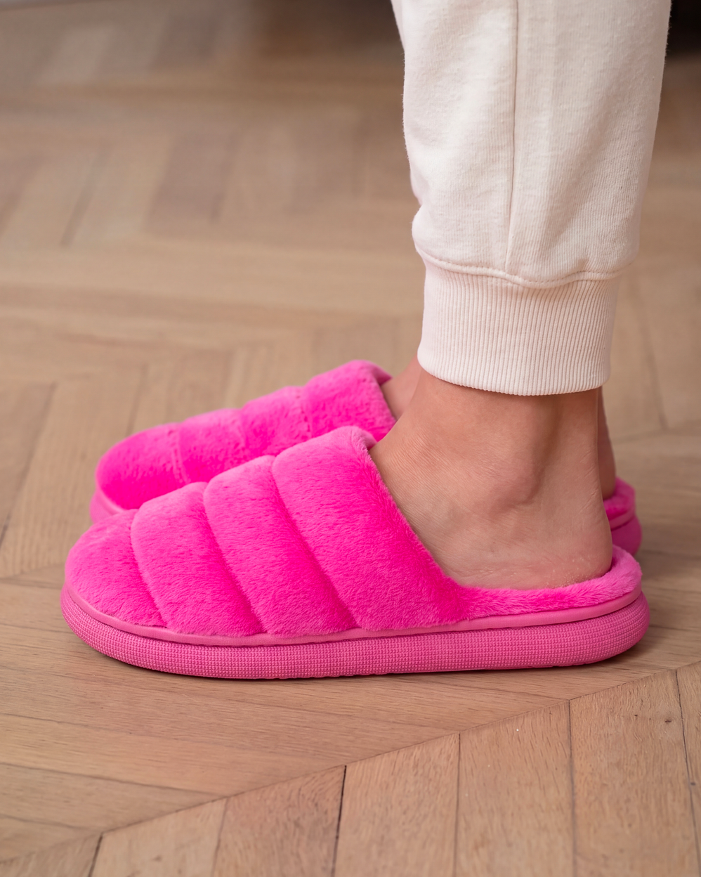 Zapatillas de casa Chinelas BLOUP Mujer Fucsia - Isotoner
