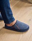 Zapatillas de casa Chinelas Hombre Marino ribete Naranja