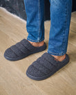 Zapatillas de casa Chinelas BLOUP Hombre Gris jaspeado