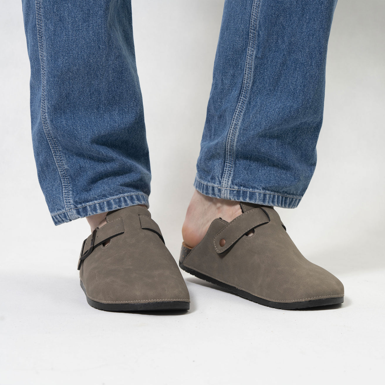 Zuecos forrados Hombre Topo