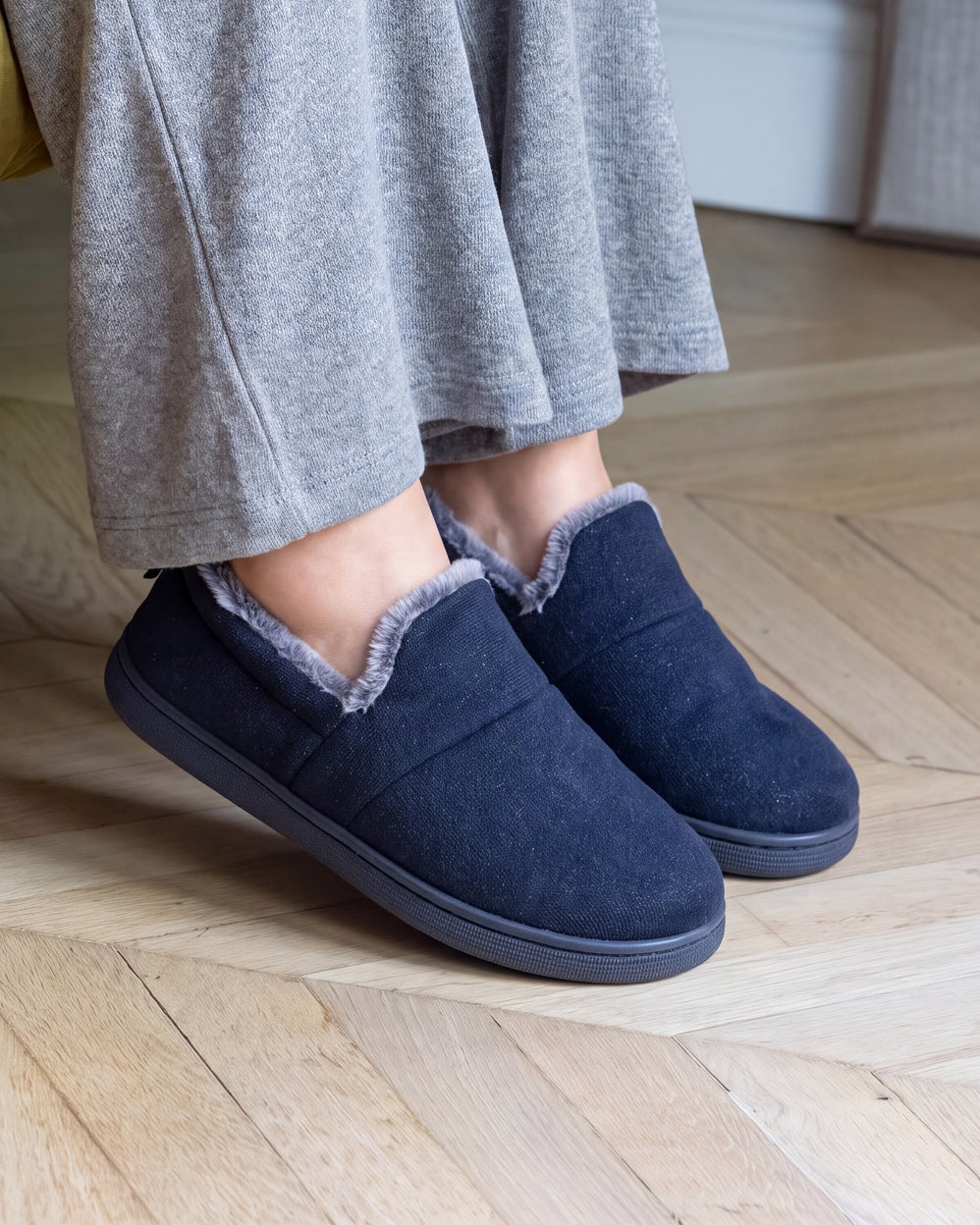 Zapatillas de casa Slippers BLOUP Mujer Marino - Isotoner