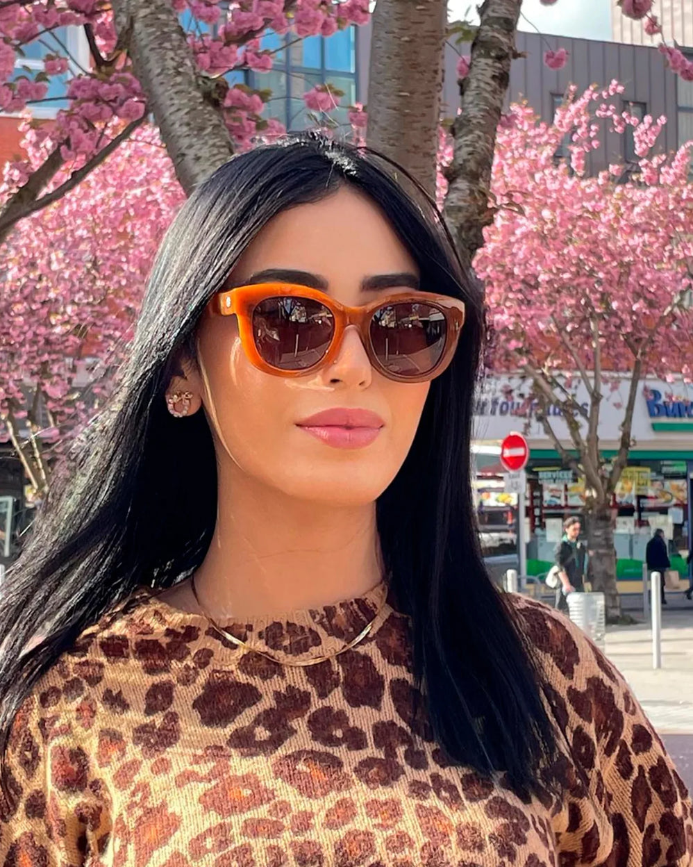 Gafas de sol Mujer Mariposa Caramelo - Isotoner