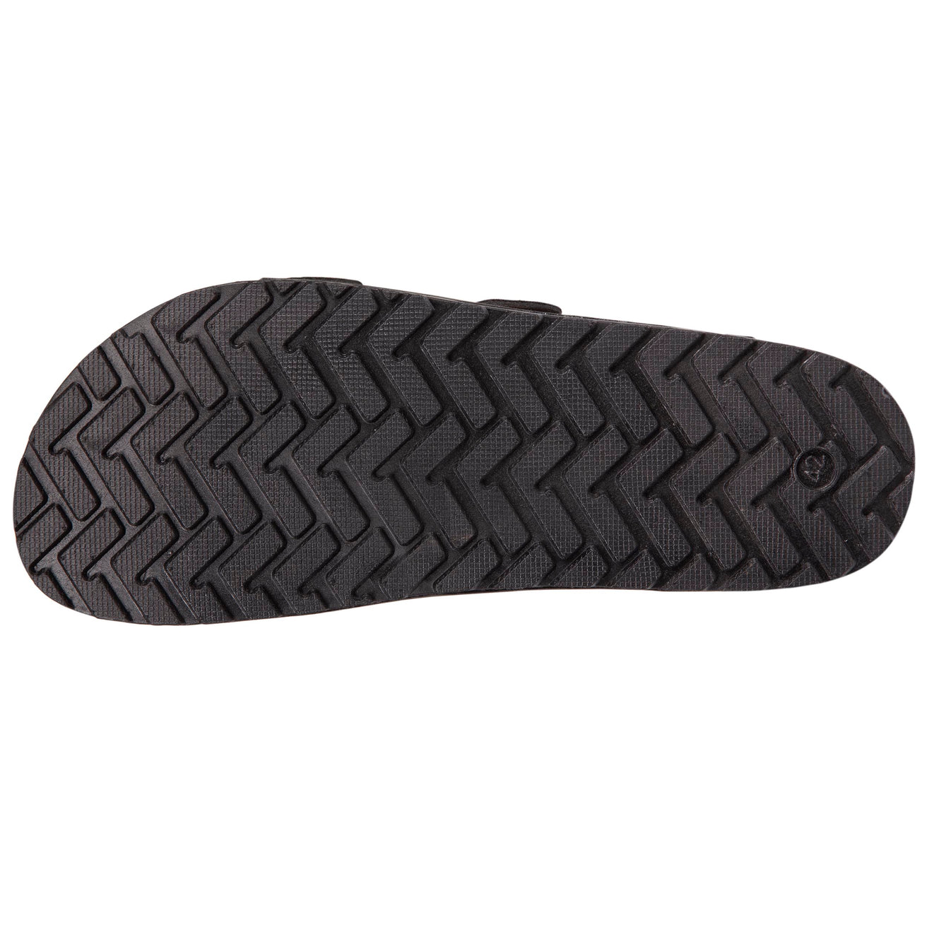 Mules sandalias Hombre Doble Correa Gris