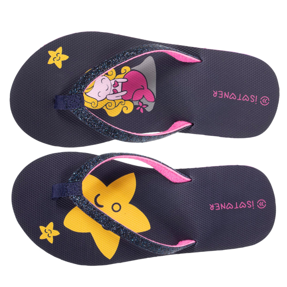 Chanclas Niños Sirena y Estrella - Isotoner