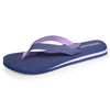 Chanclas Mujer rayas Marino marine/lilas - Isotoner