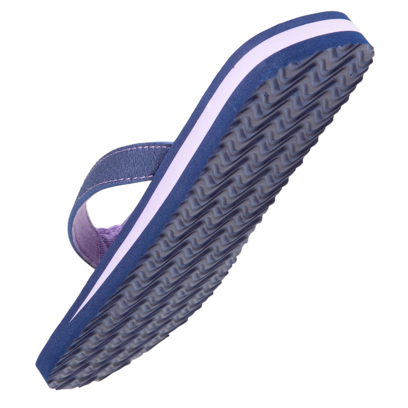 Chanclas Mujer bicolor yoga Marino y Lila