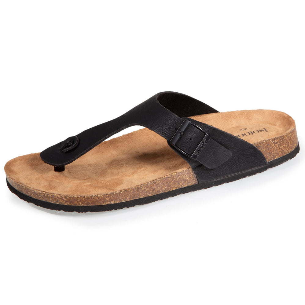 Mules sandalias Hombre Negro - Isotoner