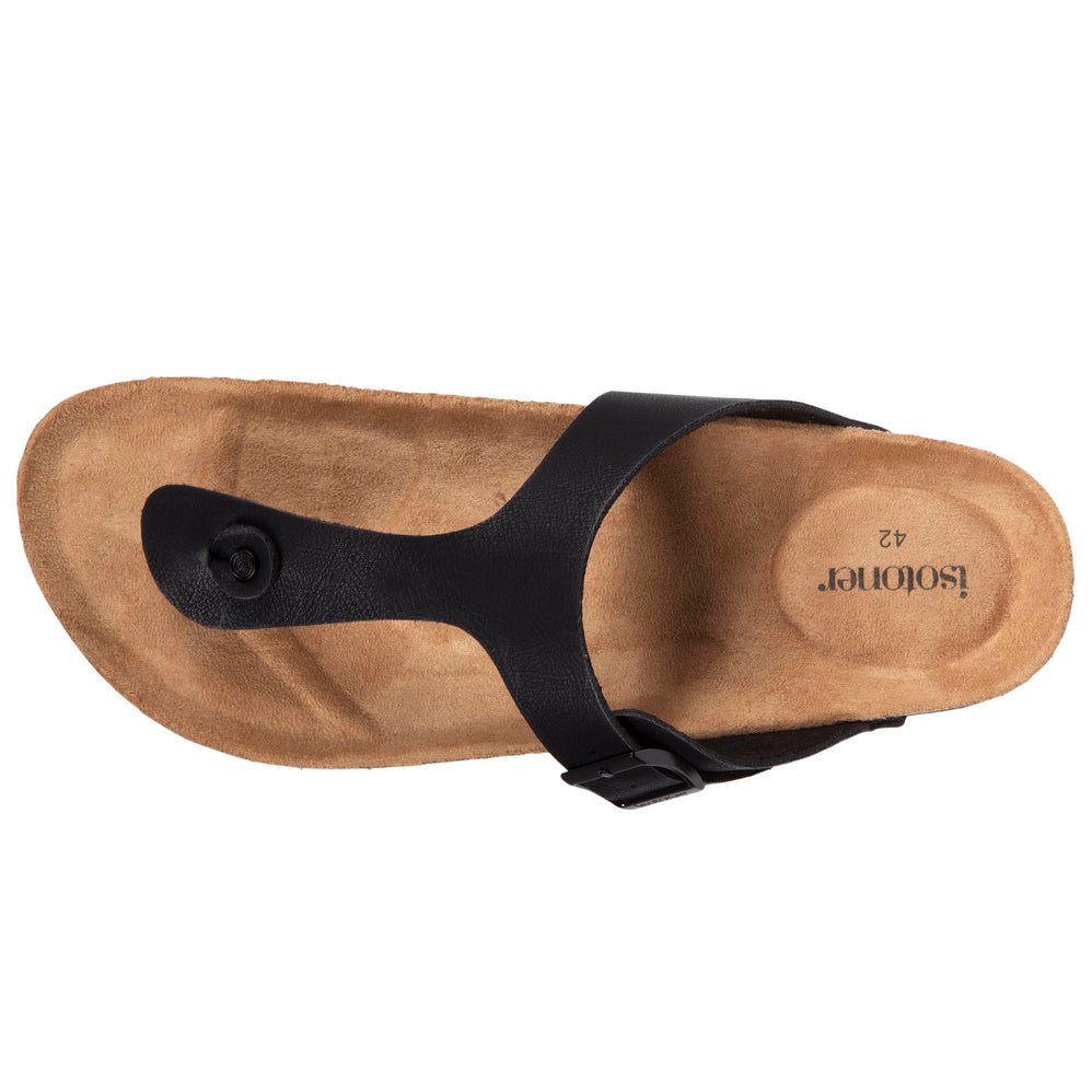 Mules sandalias Hombre Negro - Isotoner