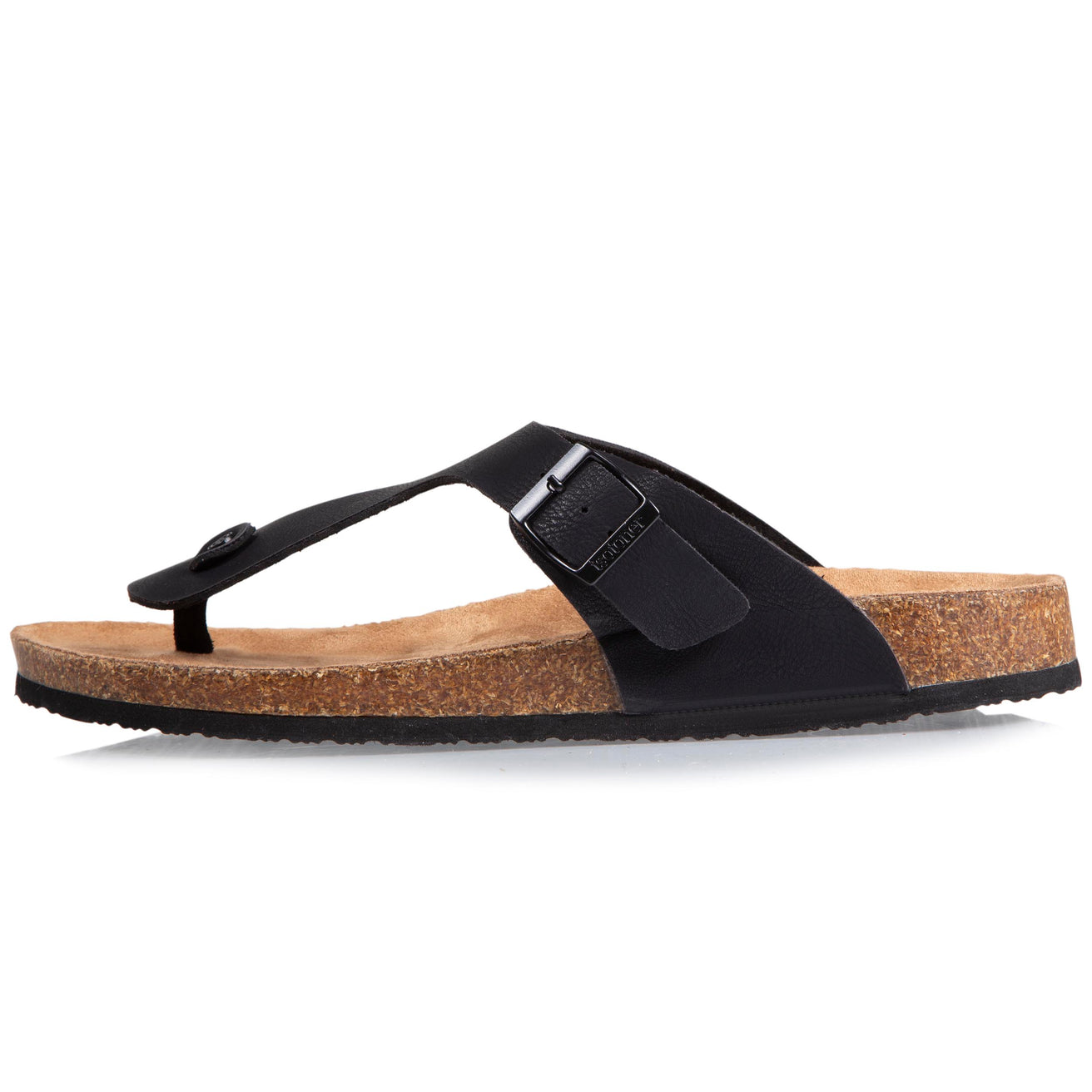 Mules sandalias Hombre Negro