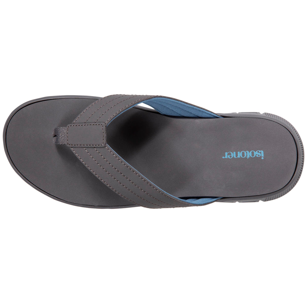 Chanclas sport Hombre confort Gris - Isotoner