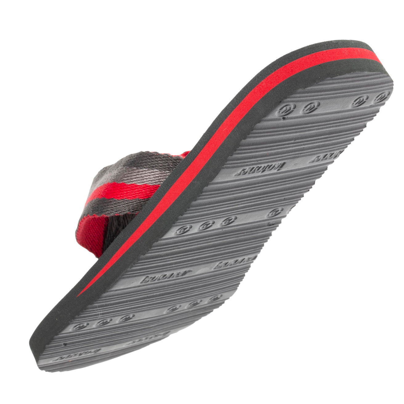 Chanclas Hombre correa ancha rayas Caqui