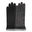 Gants Femme tactiles tissu doux Gris