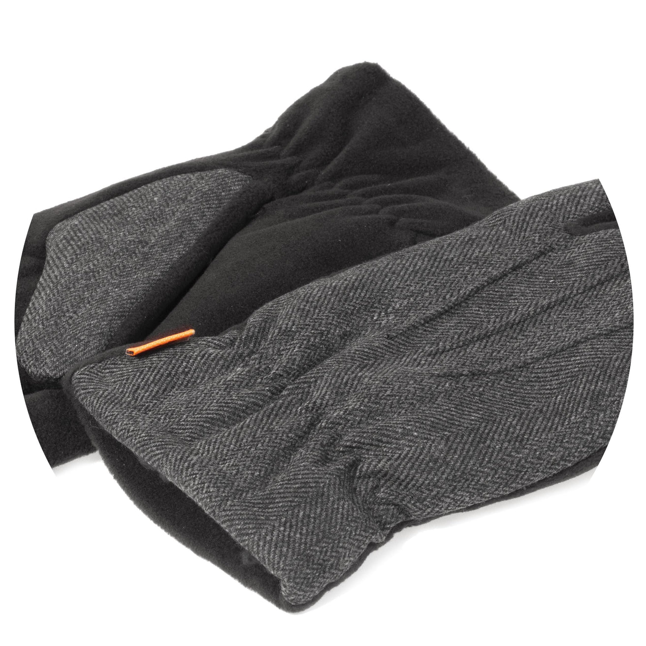 Guantes Hombre táctiles bimateriales e imitación piel