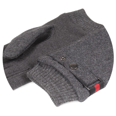 Guantes Hombre tejido lana Gris jaspeado - Isotoner