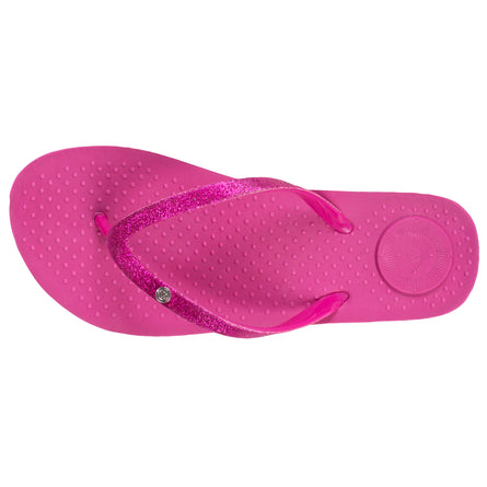 Chanclas Mujer purpurina Fucsia - Isotoner
