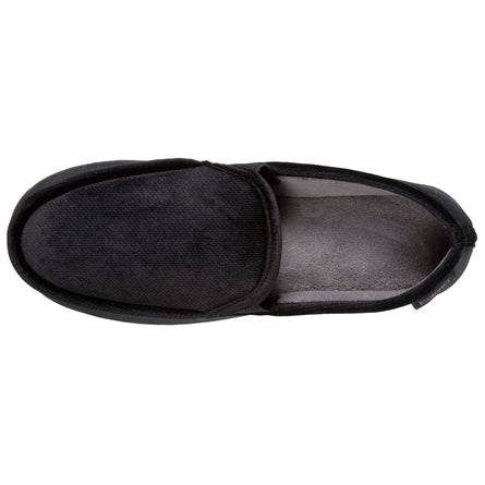 Zapatillas de casa Mocasines Hombre Negro galones - Isotoner