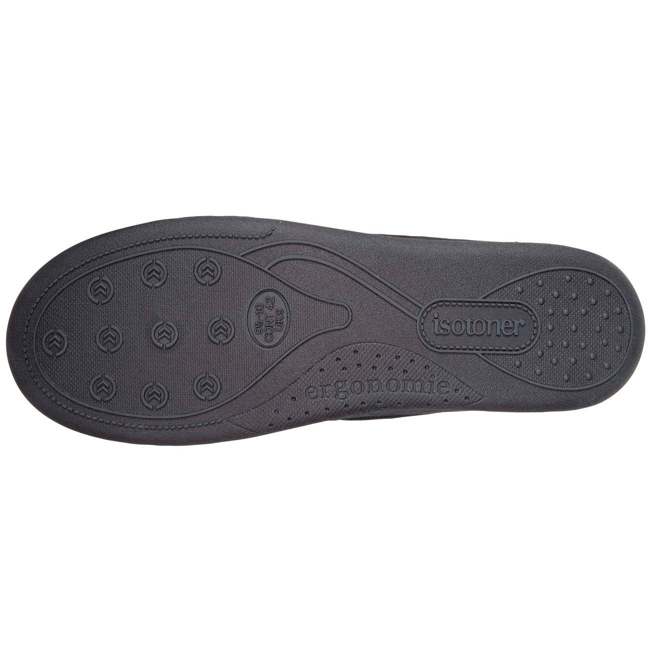 Zapatillas de casa Mocasines Hombre Negro galones