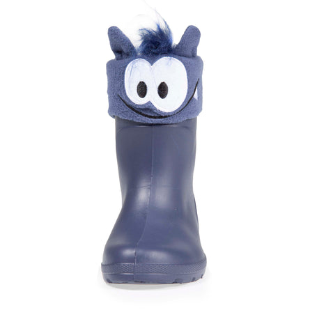Botas de agua Niños Azul y calcetín de Monstruo - Isotoner