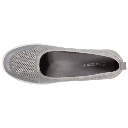 Bailarinas Mujer slip-on Gris - Isotoner