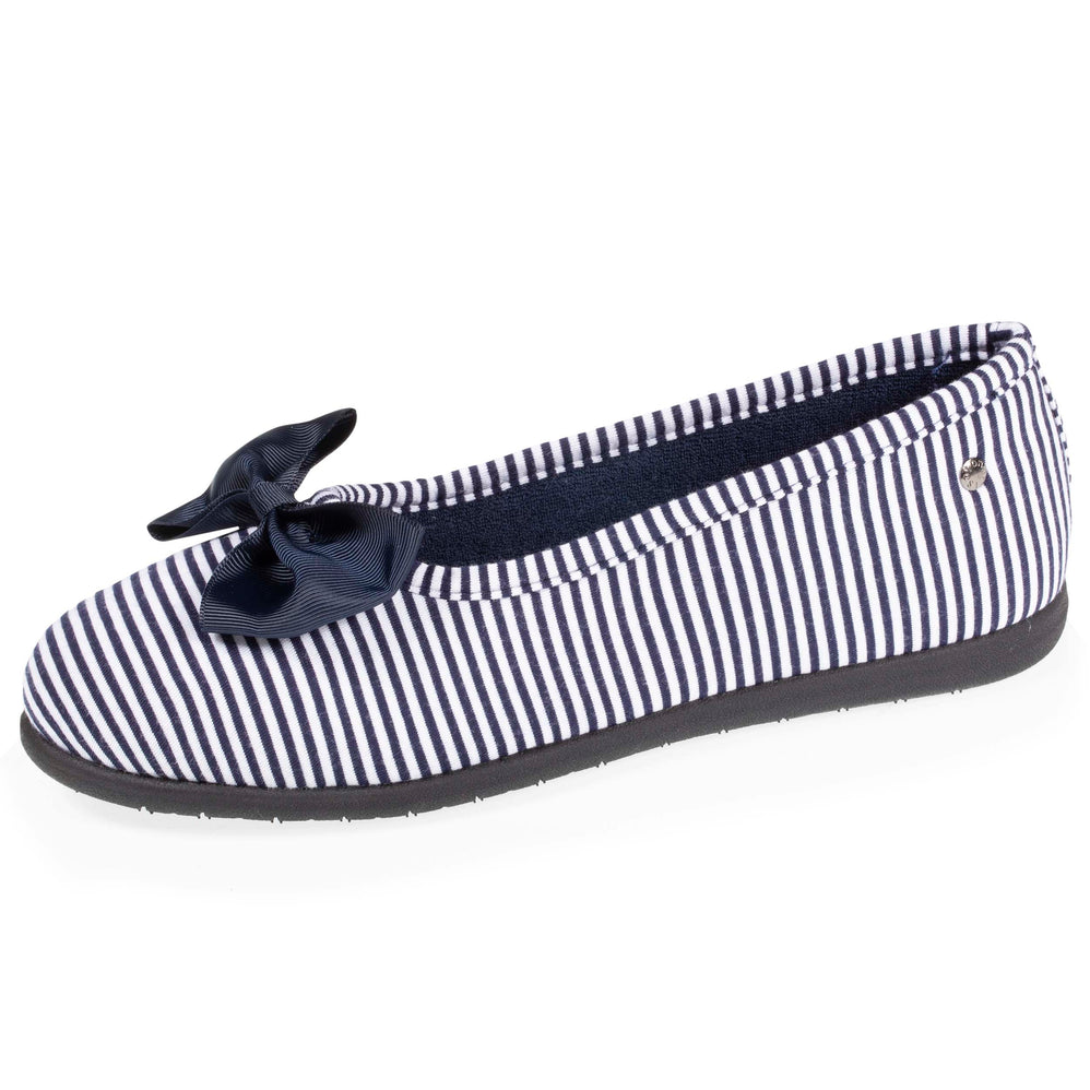 Zapatillas de casa bailarinas Mujer Nudo Marinero - Isotoner