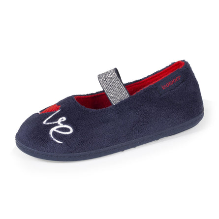Zapatillas de casa bailarinas Niños Love - Isotoner