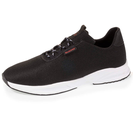 Tenis Confort Hombre slip-on cordones Negro/Blanco - Isotoner