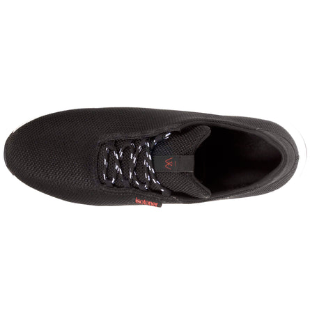 Tenis Confort Hombre slip-on cordones Negro/Blanco - Isotoner