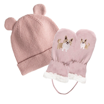 Gorro Niños 2/4 años orejas Rosa - Isotoner