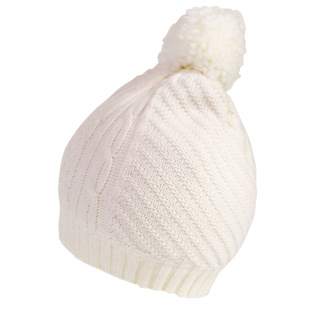 Gorro Mujer Malla Aran Blanco - Isotoner