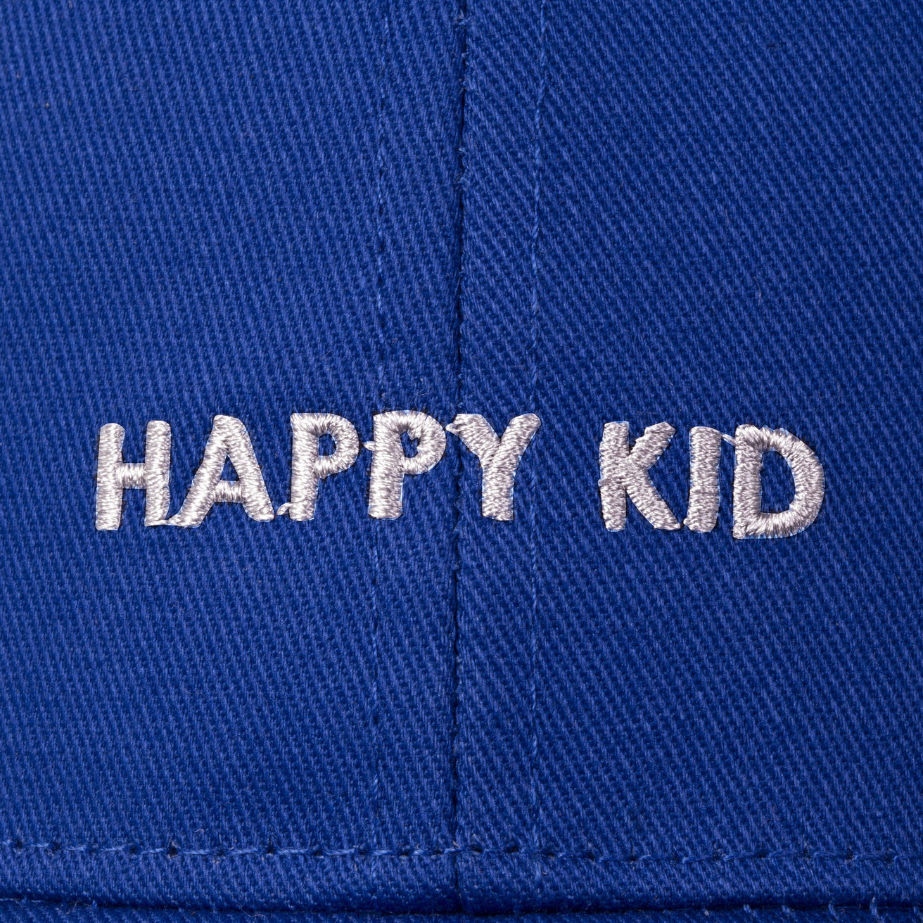 Gorro Niños 4 a 8 años lisa bordado Azul