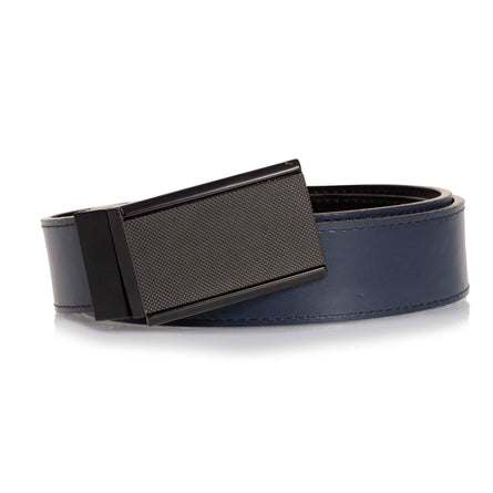 Cinturón Hombre 2 en 1 Negro / Azul Marino - Isotoner