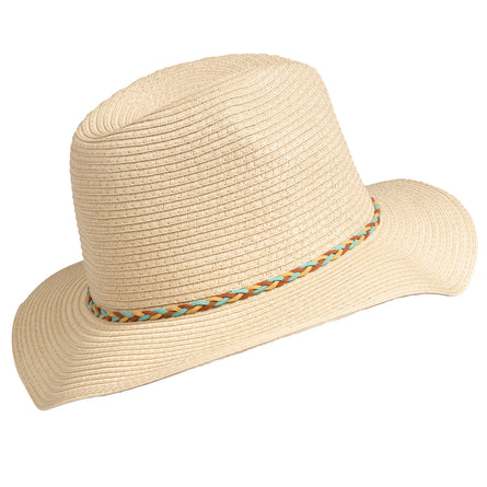 Sombrero Mujer fedora trenzado Multicolor - Isotoner