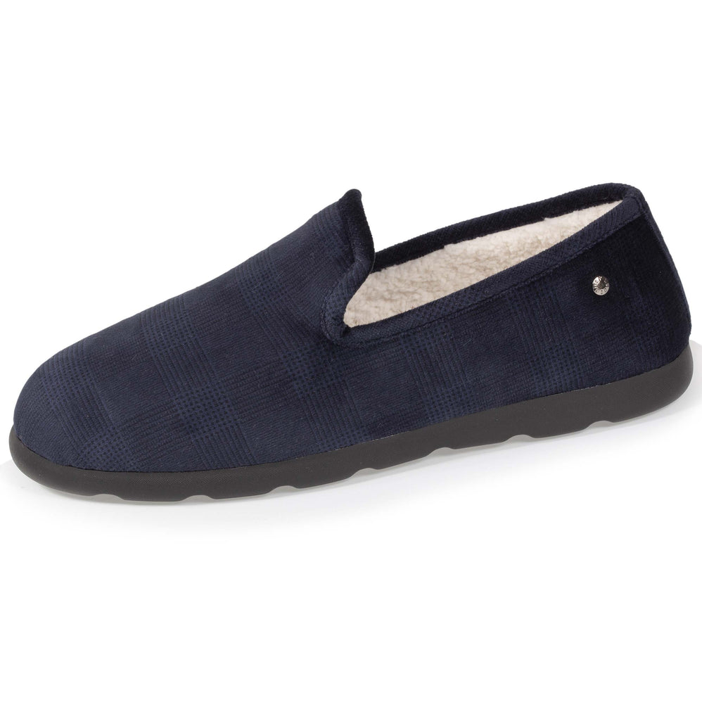 Zapatillas de casa cerradas Hombre Marino Sherpa - Isotoner