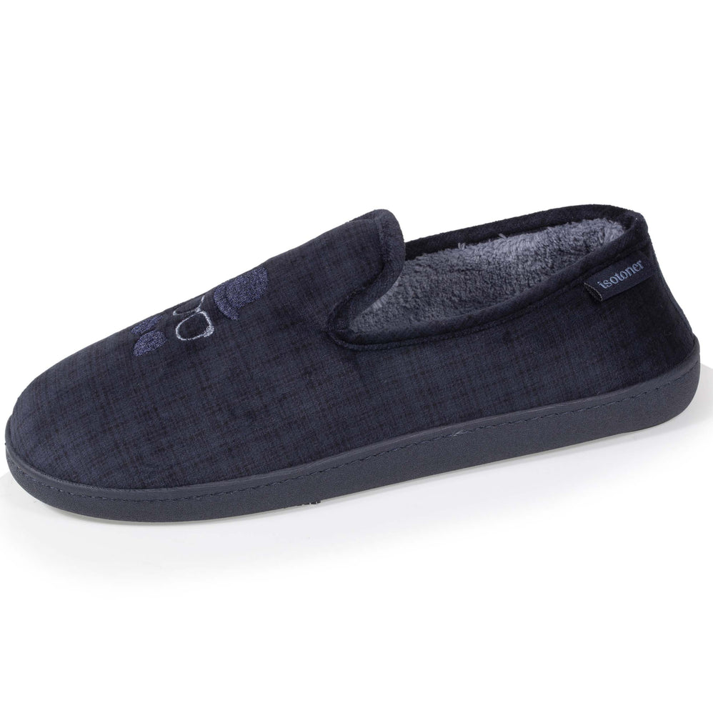 Zapatillas de casa Cerradas Hombre Azul Marino - Isotoner