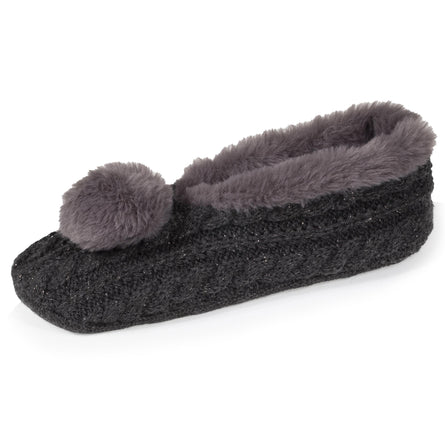 Calcetines-pantuflas Mujer Borla - Isotoner