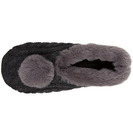 Calcetines-pantuflas Mujer Borla - Isotoner