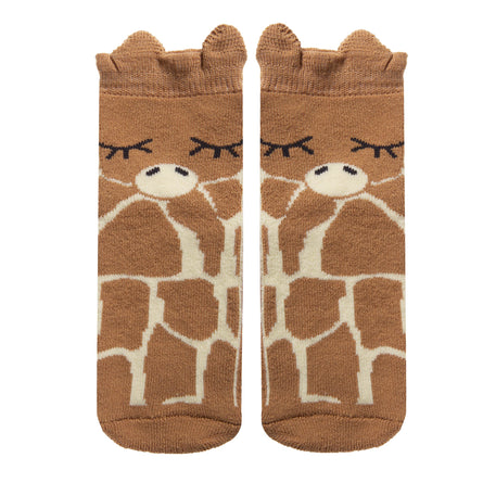 Calcetines antideslizantes Jirafa 1/4 años - Isotoner