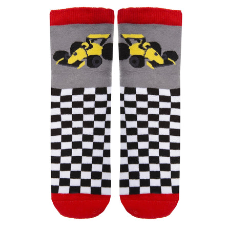 Calcetines antideslizantes Coche 5/8 años - Isotoner