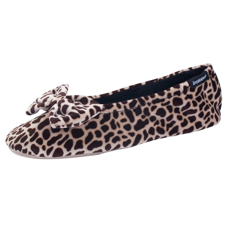 Zapatillas de casa bailarinas Mujer Nudo Jirafa - Isotoner